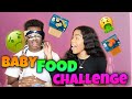 BABY FOOD CHALLENGE WITH MY CRUSH! Ft  Tash Fierce