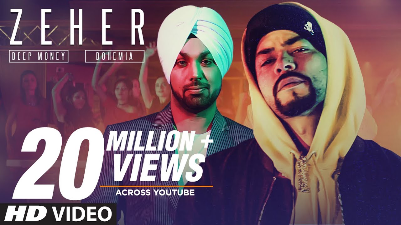 Deep Money Zeher Video Song Feat Bohemia  New Songs 2018  T Series