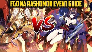 FGO NA Rashomon / Ibaraki Raid COMPLETE Guide, Tips & Farming