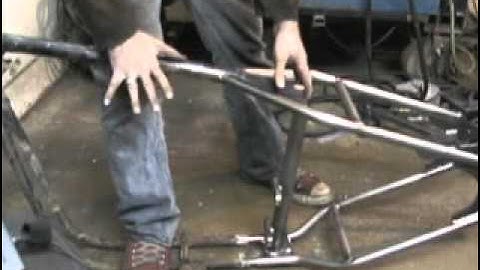 How To Weld on Motorcycle Hardtail: 1952-1978 Ironhead Sportster Frames
