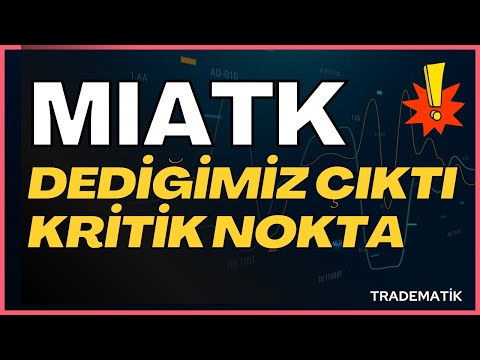 Mia Teknoloji DEDİĞİMİZ ÇIKTI! – Miatk Teknik Analiz - Miatk hisse - Miatk  #miatk