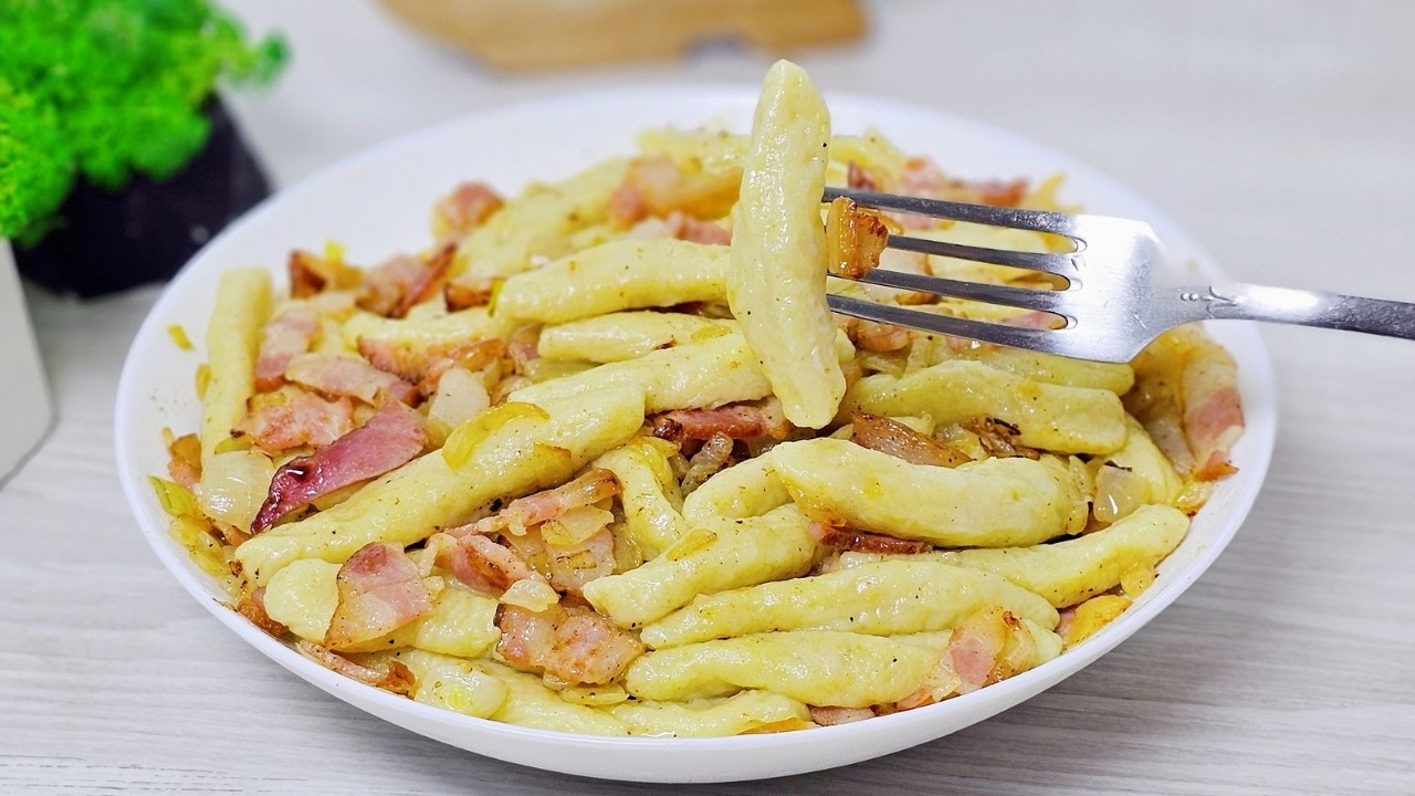 Такое БЛЮДО варю 2 РАЗА В НЕДЕЛЮ🥟МУЖ в ВОСТОРГЕ и просит СНОВА! ЛУЧШИЕ Картофельные ГАЛУШКИ