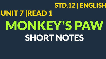 Std.12| monkey