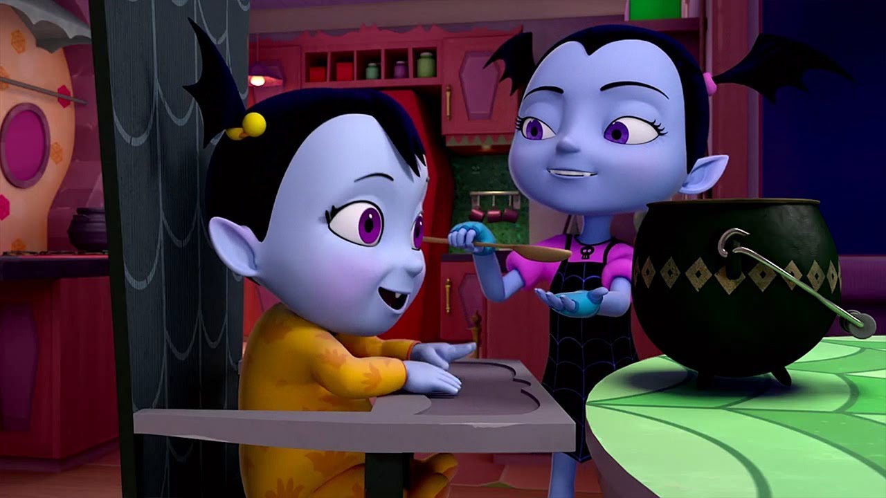 Vampirina - La cena de la Bebe Vampiro | Disney Junior dibujos animados  VAMPIRINA en Español - thptnganamst.edu.vn