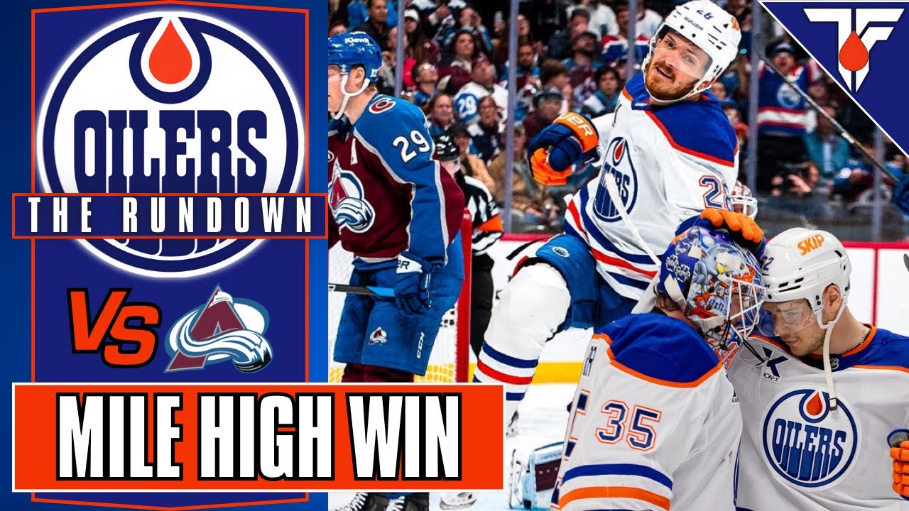 Oilers News | Mile High Win | Connor Ingram | Tristan Jarry | Colton Dach | Ty Emberson
