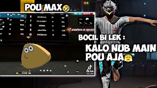 POU MAX MODE FREEFIRE🤣 AUTO DI INCAR 1 SERVER🥲 screenshot 2