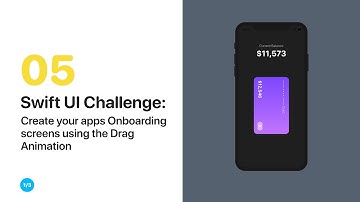 SwiftUI Challenge 05: Horizontal Scrollview and Complex Animations in SwiftUI - Part 1/3