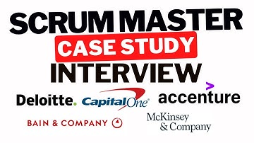 [𝐂𝐀𝐒𝐄 𝐒𝐓𝐔𝐃𝐘] scrum master interview questions and answers ⭐ agile interview questions⭐