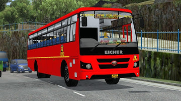 Msrtc Eicher Bus Mod For Bussid | Pen To Nandurbar Livery (पेण ते नंदुरबार) | Msrtc Lalpari Bus |