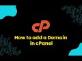 How to add a Domain in cPanel - Hostkicker