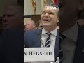 Hegseth: “Your hatred for President Trump blinds you”