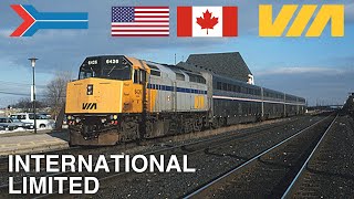 Amtrak & VIA Rail's International Limited