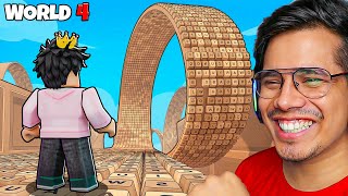 COMPLETING WORLD 4 IN KEYBOARD ESCAPE ROBLOX 😱