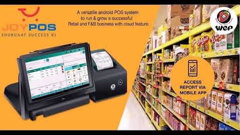 Android POS System | JOYPOS  Cloud Application | Successful Retail and F&B Business
