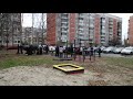 В Дзержинском районе Ярославля открыли площадку для воркаута