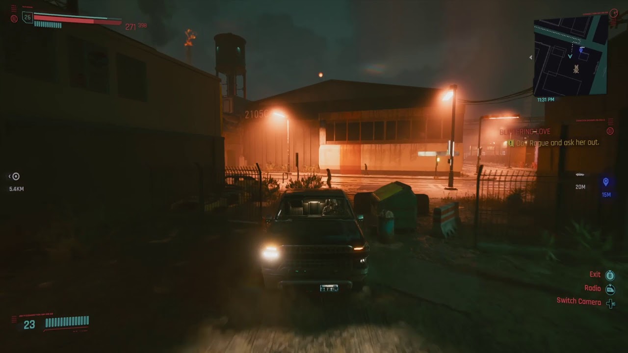 How to use a pickup truck in CYBERPUNK 2077...
