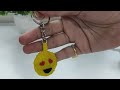 keychain with you name initial #diy#keychain