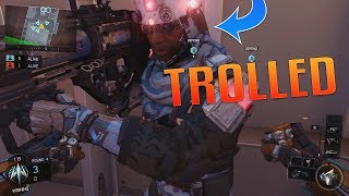 COD BO3 SnD - HILARIOUS TROLL + KNIFE ONLY ACE
