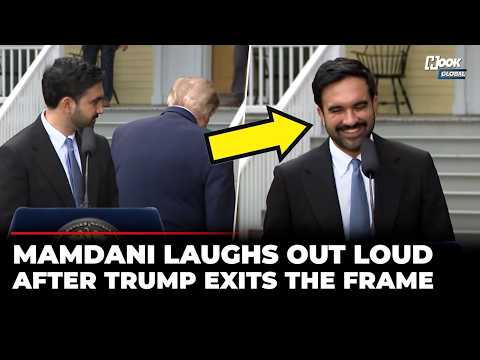 ‘Good To See You Yell…’: Mamdani Goes From Stone Face To Laughing Out Loud As Trump Exits Presser
