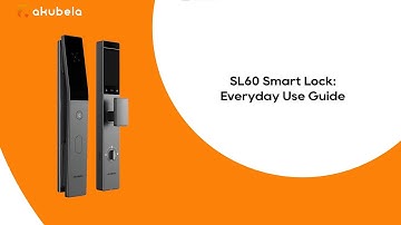 SL60 Smart Lock: Everyday Use Guide