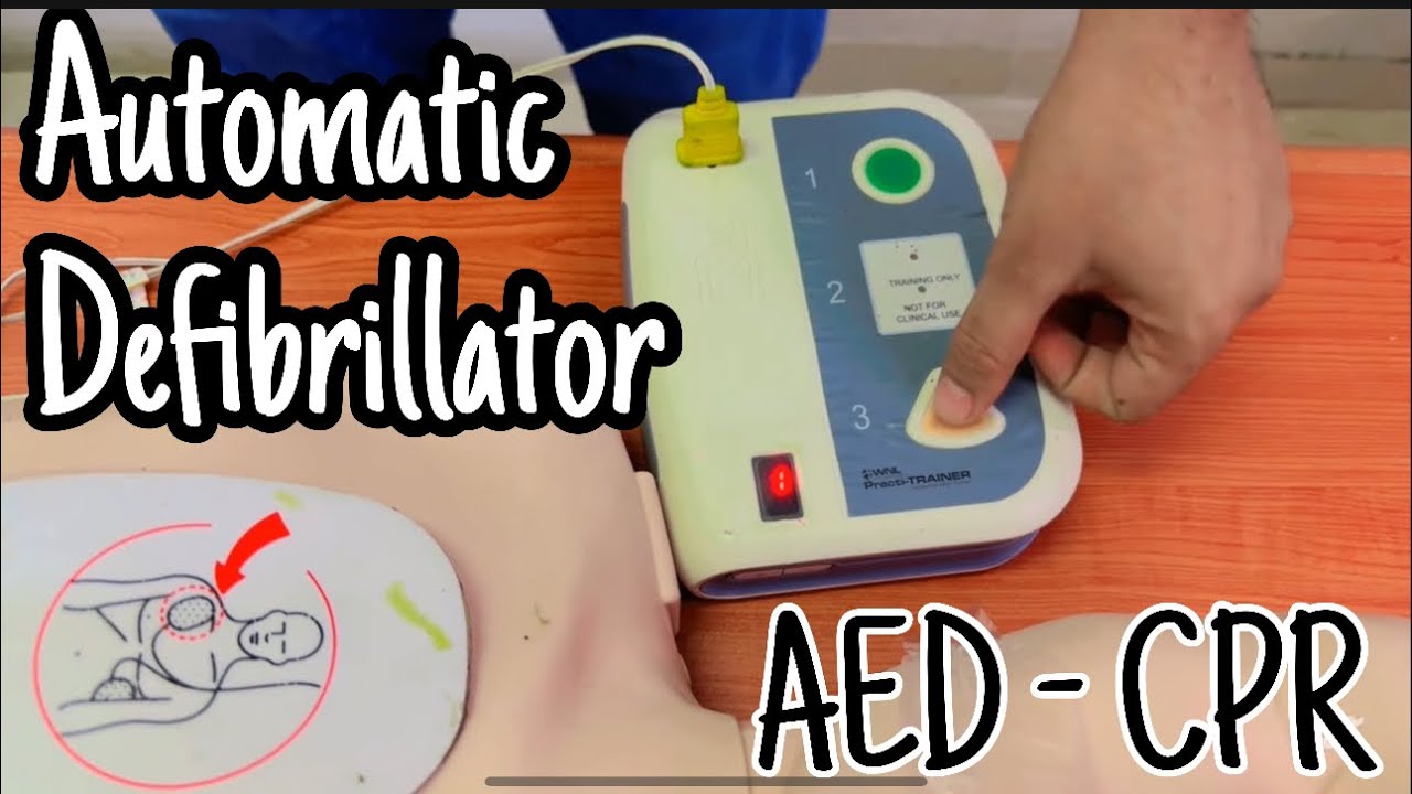 How to Use AED Device (Automatic Defibrillator) for CPR | Detailed ...