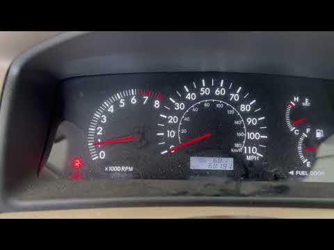 2007 Toyota Corolla Tire Pressure Light Reset - TPMS