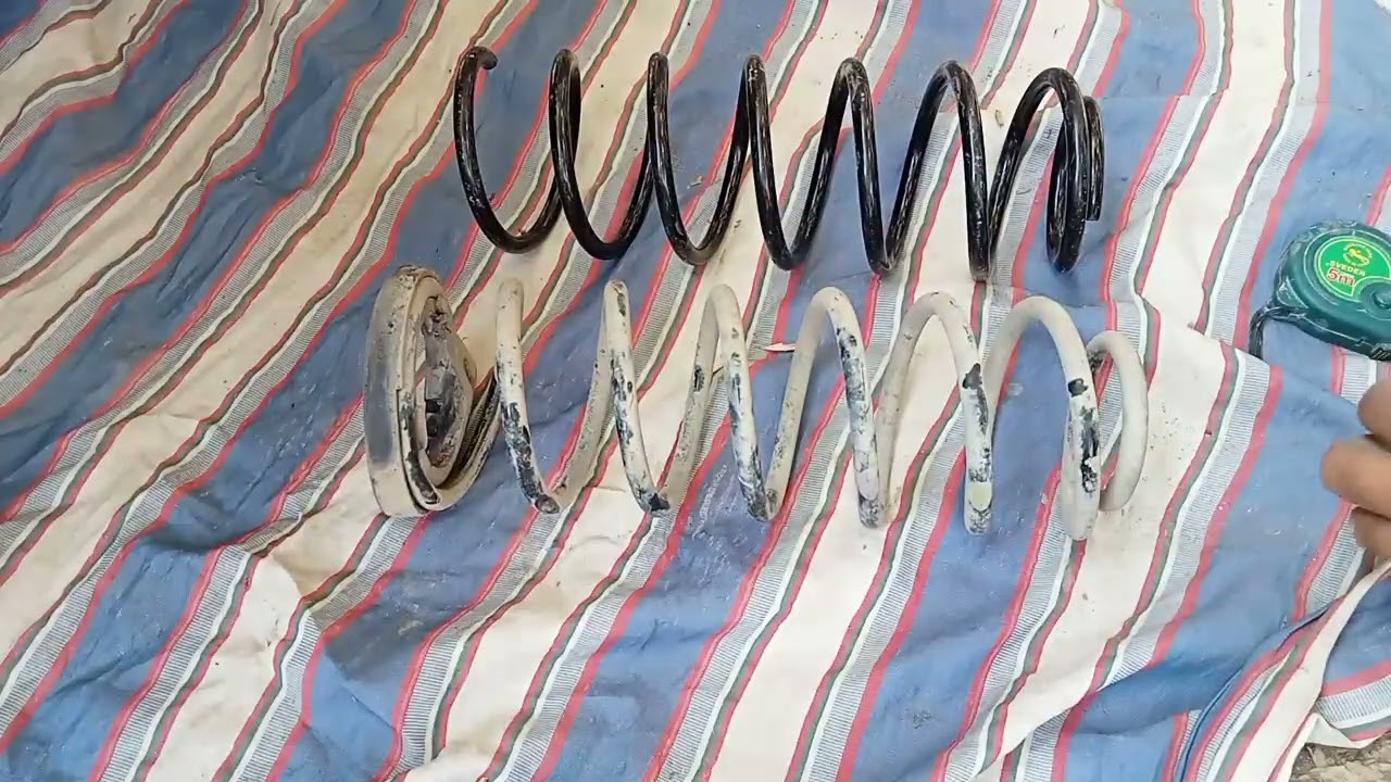 تغيير نوابض المساعدات الخلفية للسيارة . بطريقة سهلة