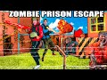 Box Fort Zombies PRISON ESCAPE Challenge! 24 Hour ZOMBIES Nerf War Z 📦😱