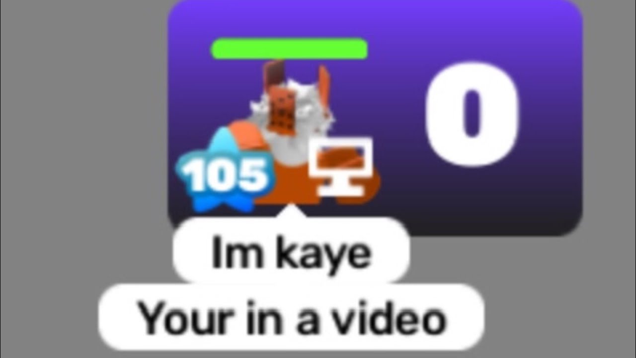 When your opponent is Kaye in rivals