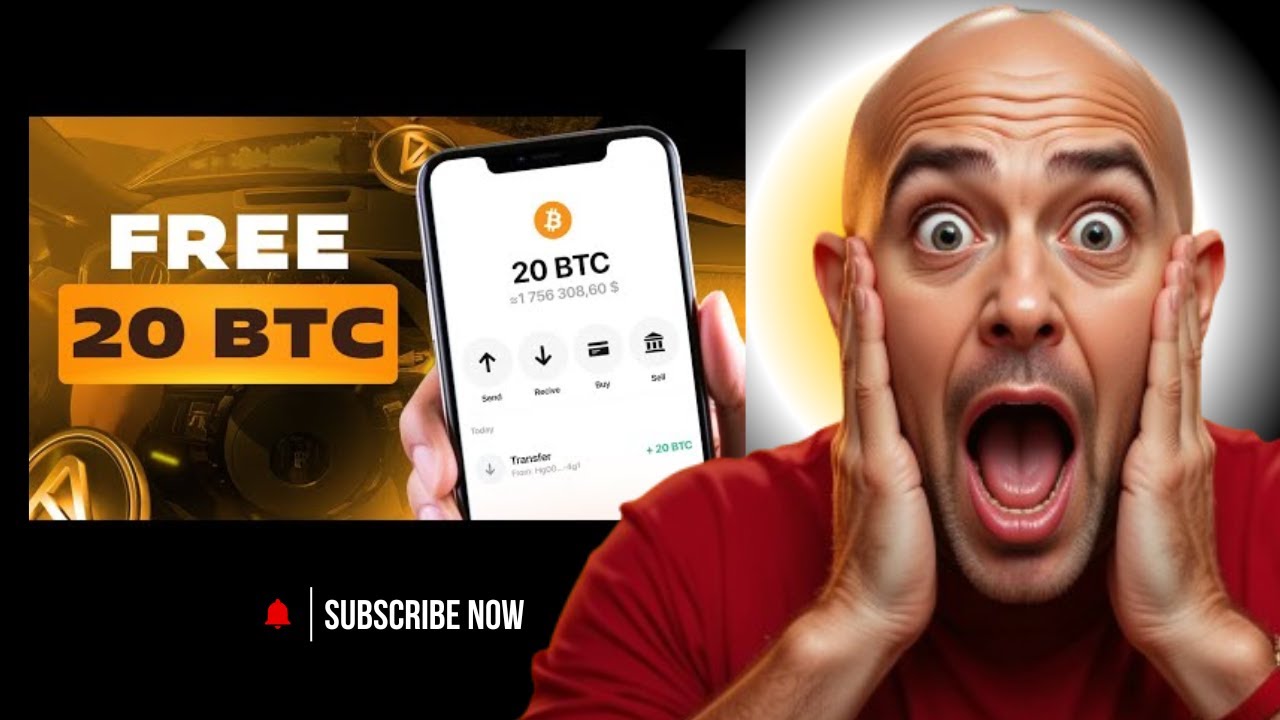 I Just Got 20 Bitcoin BTC for FREE! in 5 Minutes  | No Investment |