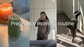 ✨ My Pregnant Morning Routine | Self-Care, Healthy Habits & Bump Life ✨