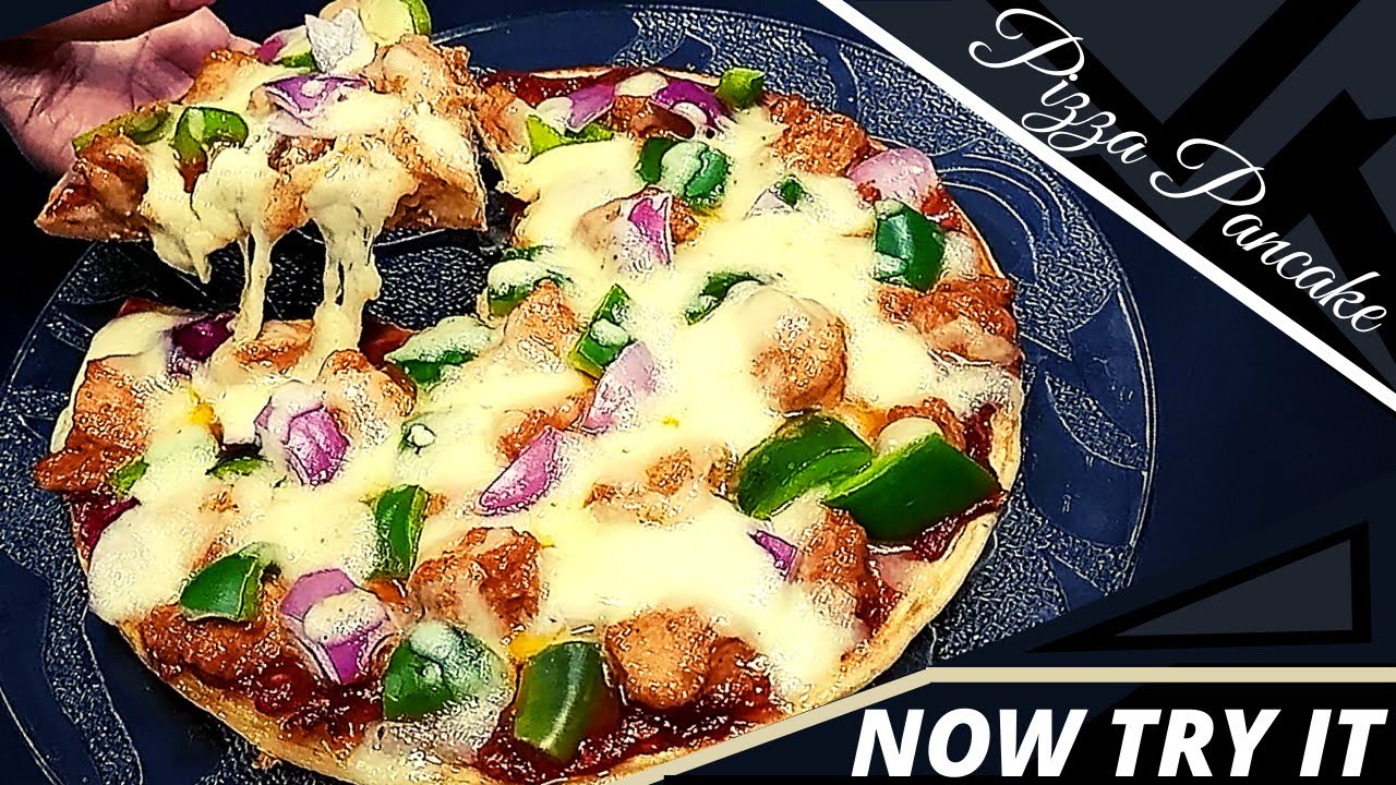 pizza pancake recipe ,| pizza pancake recipe pizza without oven  in 10 minutes  ,|NOW TRY IT,