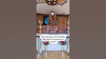 Sai Baba’s Message: “Not Yet, My Child” | Trust His Timing | Om Sai Ram 🙏 #shorts #teammotso