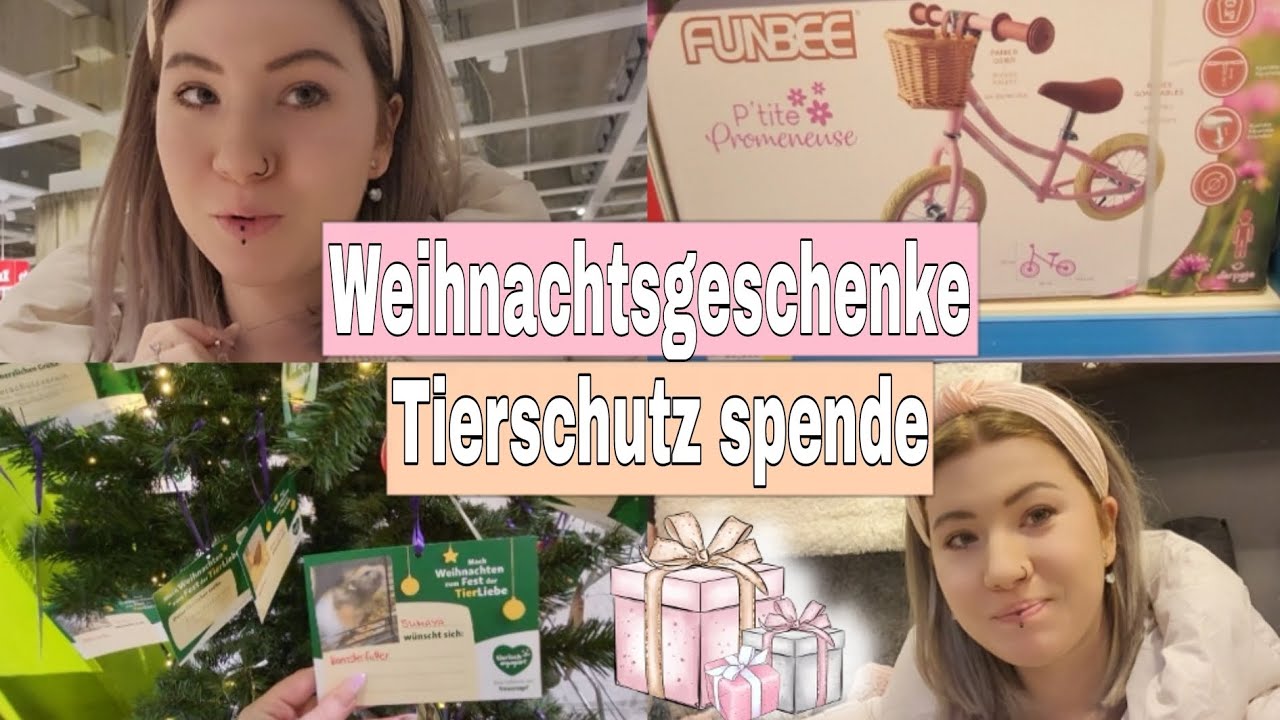 Weihnachtsgeschenke kaufen 🎁 | Tierschutz Spende & neues Service 🍽 | Dieses Mama Leben