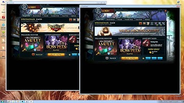 Runescape Tutorial - Log in with two accounts at once!