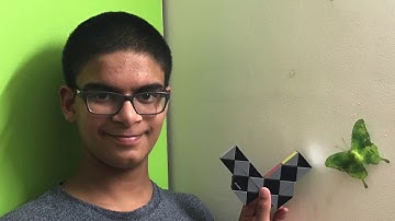 Build Your Butterfly From Snake Cube
