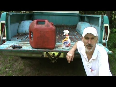 Siphon Gas Using A 409 Bottle