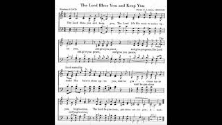 The Lord Bless You And Keep You With Sevenfold Amen (singing)