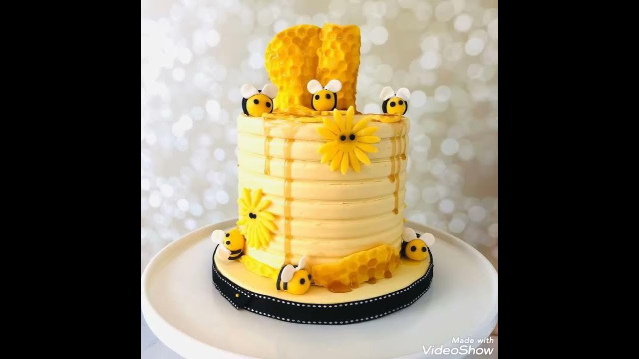 Top 10: Yellow Cake Decoration Ideas for Mother\'s Birthday || Best ...