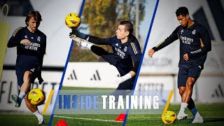 BELLINGHAM's SUBLIME BACKHEEL at Ciudad Real Madrid! | Training