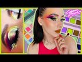 LET&#39;S DO SOME DRAMATIC MAKEUP USING COSMIC BRUSHES PALETTES | MAKEMEUPMISSA