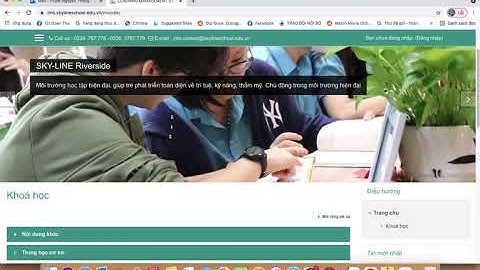 Hướng dẫn tạo bài kiểm tra, trắc nghiệm trên Moodle trên LMS