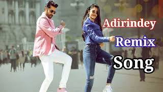 Adirindey Full Remix Song | Macherla Niyojakavargam | Nithiin | Krithi Shetty  | Mahathi Swara Sagar