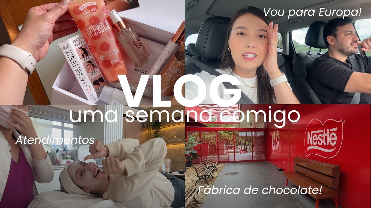 Bastidores, Makes, Produtos que usei, Fábrica de Chocolate e uma Super Novidade!!! - TAIFLIX