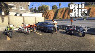 ШКОЛЬНЫЕ БУДНИ В GTA 5 - ВЗЯЛИ С ДРУЗЬЯМИ ПИТ БАЙКИ В АРЕНДУ! ПОГОНЯ ОТ ПОЛИЦЕЙСКИХ?🚘SHUMA