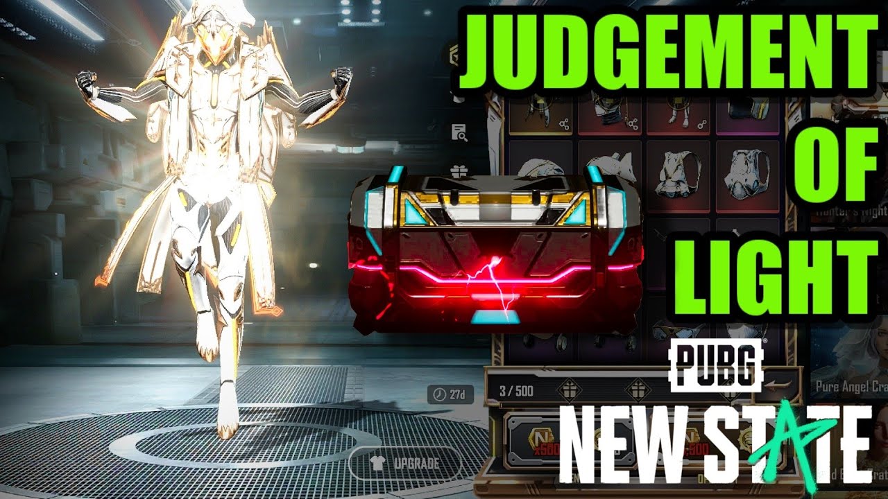 PUBG New State | Judgment of Light | First 3 Crates Mythic ??? | 