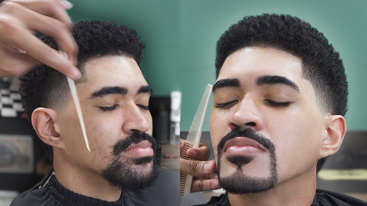 Como fazer cavanhaque de forma simples passo a passo