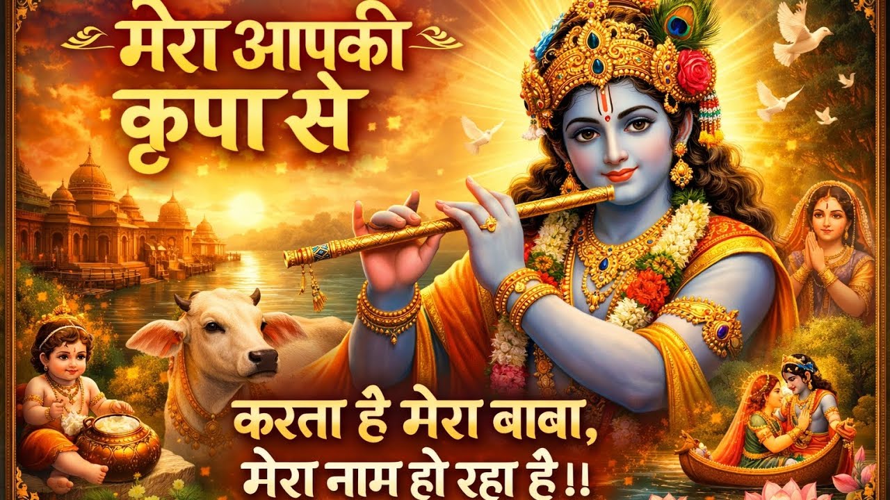 मेरा आपकी कृपा से सब काम हो रहा है | श्री कृष्ण भजन | Krishna Bhajan 2026 | Latest Bhakti Song