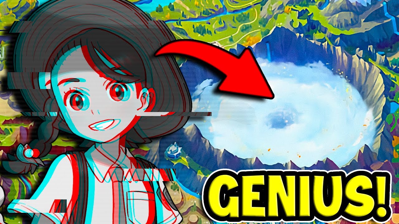 The GENIUS GLITCH of the Great Crater of Paldea in Pokémon Scarlet and
