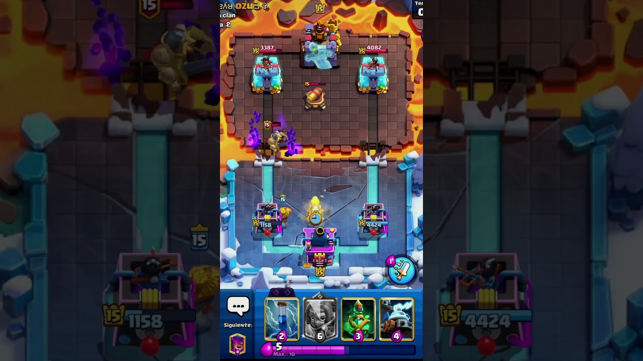 ¿Puede el Megacaballero con ESTO? Dos campeones le caen encima 😱 | Clash Royale